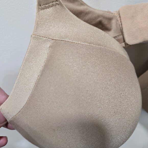 Maidenform Cushioned Underwire Bra Full Coverage Convertible Nude Bra Size 38B - Picture 2 of 7